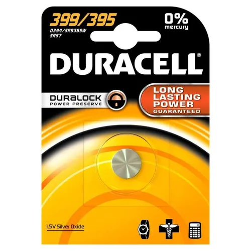 Duracell Knopfzelle 399 1.55V 1 St. 55 mAh Silberoxid SR57