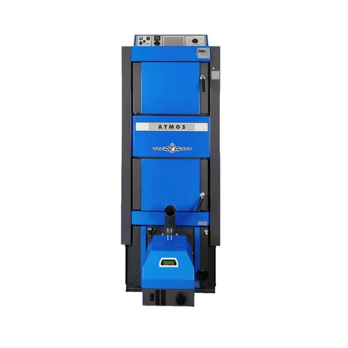 ATMOS Kombikessel DC 25 GSP: Hochwertiger Holz- und Pelletkessel - Kamine: Energieeffizienzklasse A+, ideal für umweltfreundliches Heizen mit Holz und Pellets, 25 kW Heizleistung und hoher Wirkungsgrad von bis zu 90,5%.