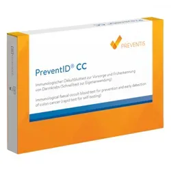 Preventid CC Darmkrebs Selbsttest Stuhl 1 St - Praktischer Selbsttest zur Früherkennung von Darmkrebs, einfach in der Anwendung und diskret für zu Hause. Ideal zur Unterstützung Ihrer Gesundheitsvorsorge.
