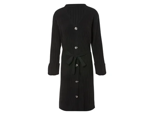 esmara Damen Strickcardigan (Schwarz, M(40/42))