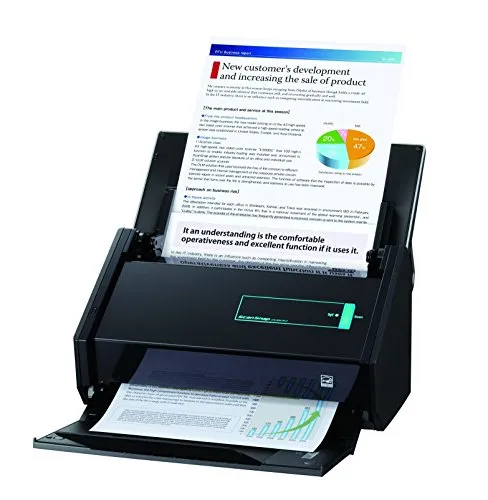 Fujitsu ScanSnap IX500 Dokumentenscanner inkl. Nuance Power PDF Standard