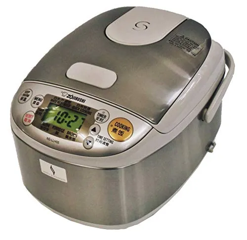Zojirushi NS-LLH05-XA 0.54L Reiskocher - Reiskocher für 3 Tassen, ideal für kleine Haushalte, sorgt für perfekt gekochten Reis mit minimalem Aufwand.