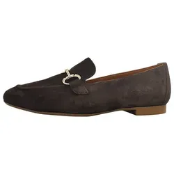 Paul Green Slipper in Braun - Größe 40 EU - Eleganter Slipper aus hochwertigem Leder, ideal für den Alltag. Mit bequemer Gummisohle und offenem Schlupfdesign für einfaches An- und Ausziehen.