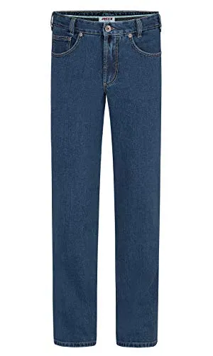 Joker Jeans Clark 2200/0066 Stone Washed (W38/L30) - Bequeme Comfort Fit Jeans mit normaler Leibhöhe, aus robustem Japan Denim und stabilen Nähfäden. Ideal für den Alltag, waschbar bei 60° und trocknergeeignet.