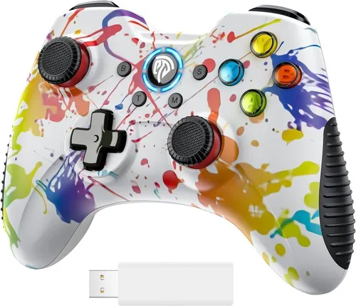 Wireless Gamepad mit Dual Vibration PC Gaming Controller für PS Game Controller