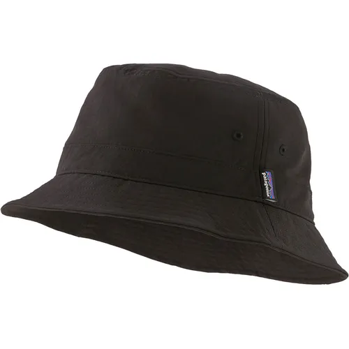 Patagonia Unisex Wavefarer Eimer Hut, Schwarz, 58 - Fischerhut für Herren, wasserabweisend und ideal für sonnige Tage am Wasser oder beim Angeln.