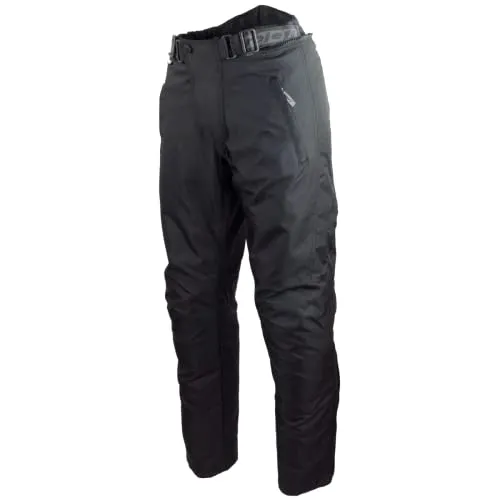 roleff Motorradhose Racewear RO 451 - Motorradhose in Schwarz, wind- und wasserdicht, atmungsaktiv mit 2 Taschen – ideal für sicheres und komfortables Fahren.