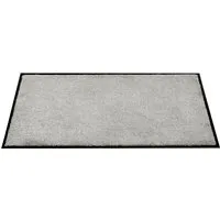 Schöner Wohnen Kollektion Fußmatte Graphit 67 x 100 cm - Teppiche Gegend: Pflegeleichte Schmutzfangmatte, waschbar bei 30°C, rutschfest und ideal für Eingangsbereiche und Küchen.
