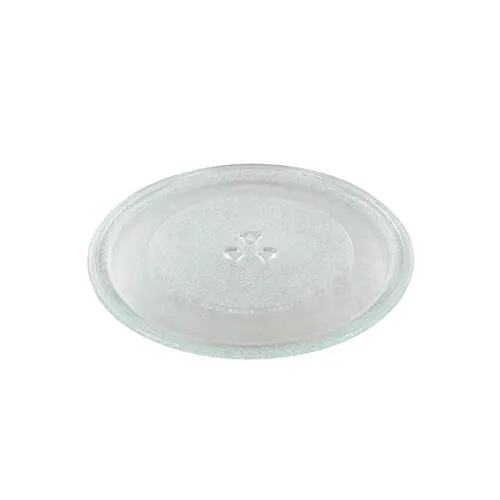 Paxanpax PSA001 Mikrowellen-Drehteller-Glasplatte mit 3 Befestigungselementen (255 mm)