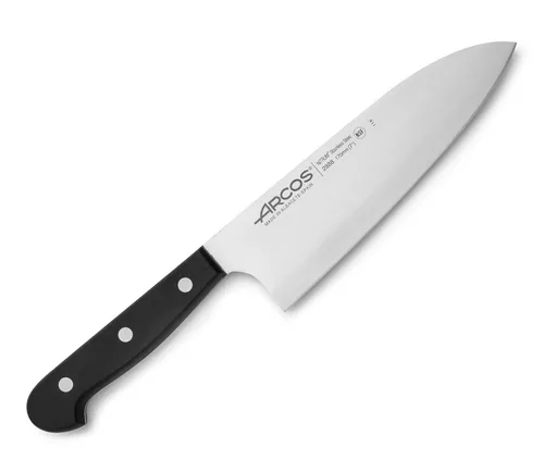Arcos Serie Universal Deba Messer - 170 mm Nitrum Edelstahl - Küchenmesser aus hochleistungsfähigem Nitrum Edelstahl, ideal für den täglichen Gebrauch mit ergonomischem Polyoxymethylen-Griff für extreme Temperaturbeständigkeit.