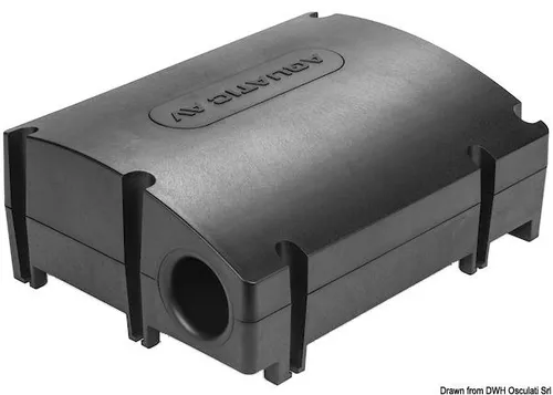 AQUATIC AV Kombinierte Stereoanlage mit Subwoofer und Verstärker - Osculati 29.548.60 - Vielseitige marine Stereoanlage mit 288W Verstärker und 8-Zoll Subwoofer. Ideal für Bootsbesitzer, die erstklassigen Klang und Bluetooth-Konnektivität für ihre Geräte wünschen.