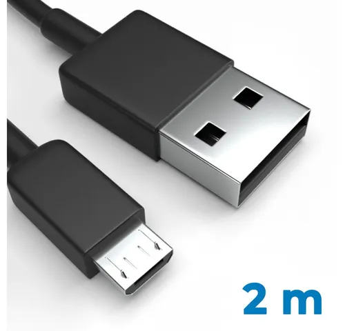 Justcom Asus ZenFone Max M1 USB-Kabel, Micro-USB, USB-A (200 cm), Schnellladekabel, Datenkabel, Handy, Tablet