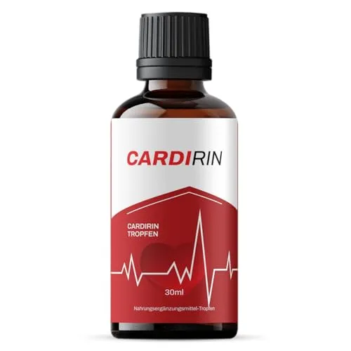 Cardirin Tropfen, Nahrungsergänzungsmittel, Flüssige Formel, 30ml
