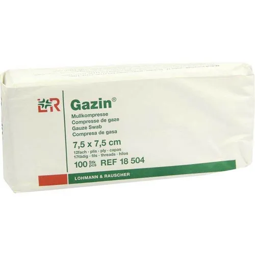Gazin OP Kompressen 7,5x7,5c Inhalt: 100 St