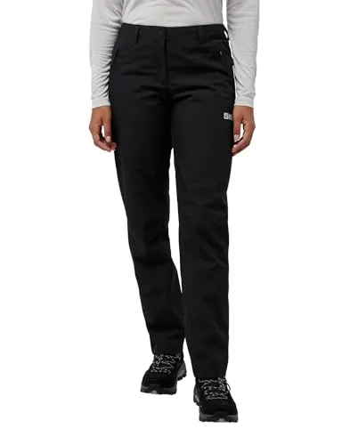 Jack Wolfskin Funktionshose "Parana" - Schwarz, Größe 46/R, Damen - Wanderhosen für Damen von Jack Wolfskin - wärmeisolierend, winddicht und abriebfest für optimalen Komfort beim Outdoor-Abenteuer.