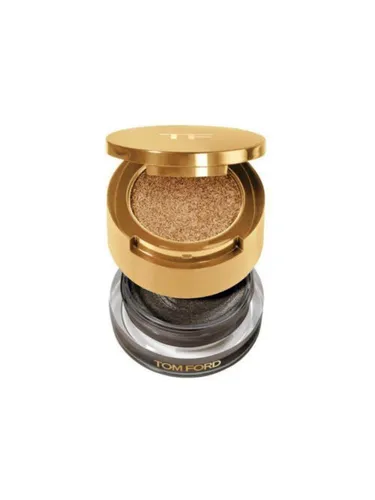Tom Ford Lidschatten Cream and Powder 13 Black Sand - Luxuriöser Lidschatten für einen glamourösen Look, verbindet cremige und pudrige Texturen für intensiven Farbauftrag und langanhaltenden Halt.