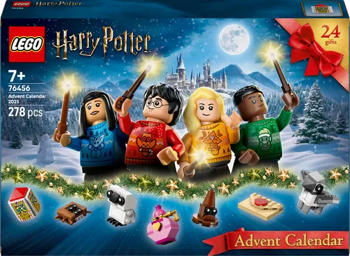 LEGO Harry Potter 76456 Adventskalender 2025 - LEGO Adventskalender mit zauberhaften Überraschungen für Fans, ideal für die Vorweihnachtszeit und um die Magie von Harry Potter zu erleben.