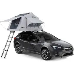 Thule Kukenam 3 Haze Gray Dachzelt 901300 - Robustes 3-Personen Dachzelt für ganzjährige Abenteuer, wetterfest und komfortabel mit 6,5 cm dicker Schaummatratze. Ideal für Naturfreunde und Sternenbeobachter.