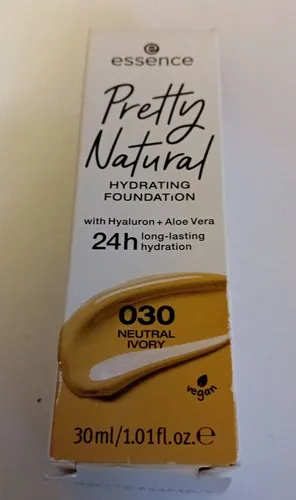 Essence Pretty Natural Hydrating Foundation 030 Neutral Ivory 30ml - NEU OVP