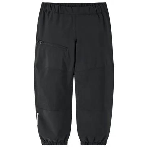 Reima Kid's Samppi Trekkinghose Gr. 116 schwarz - Wasserdichte und winddichte Trekkinghose für Kinder in Größe 116, ideal für Touren in den Bergen. Hergestellt aus robustem, PU-beschichtetem Polyester.