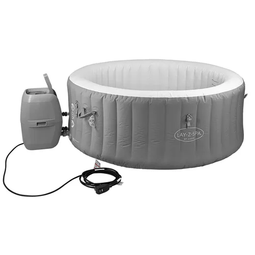 Bestway LAY-Z-SPA Miami AirJet Whirlpool - 180 x 66 cm, für 2-4 Personen, ganzjährig nutzbar dank FreezeShield-System und kräftiger AirJet-Massage