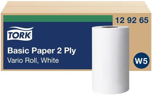 TORK Mehrzweck-Putzrolle, 2-lagig, weiß, 55 m - stark