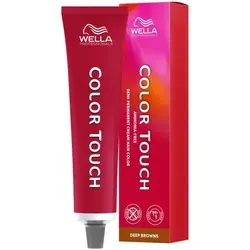 Wella Color Touch Glanz Intensiv Tönung 60ml - Wella Color Touch Glanz Intensiv Tönung 60ml für sanfte, ammoniakfreie Farbauffrischung. Ideal für lebendigen Glanz und bis zu 50 % Grauabdeckung. Perfekt für alle, die eine dezente Farbveränderung wünschen.
