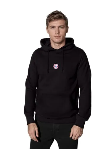 FC Bayern München Kapuzenpullover - Hoodie Kane, Unisex, Schwarz - Hochwertiger Hoodie aus 100% Baumwolle, perfekt für FC Bayern Fans. Bequem und stylisch für den Alltag oder beim Fußball!
