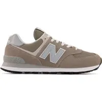 NEW BALANCE ML574 Sneaker Herren - Grau, Größe 42 1/2 - Schuhe mit zeitlosem Stil und funktionalem Komfort, aus atmungsaktivem Mesh und hochwertigem Wildleder für besten Tragekomfort.