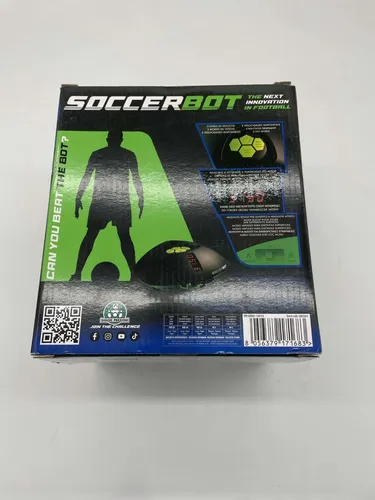 Soccer Bot Smart Ball MR100 – Trainingsroboter für Kinder - Elektronische Roboter, interaktives Spiel für 1-4 Spieler, 3 Schwierigkeitsstufen und anpassbar an verschiedene Bodenarten für maximales Spielvergnügen.