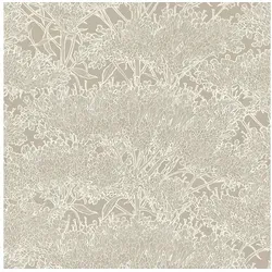 Profhome 369724-GU Natur Tapete Floral matt grau silber beige 5,33 m2