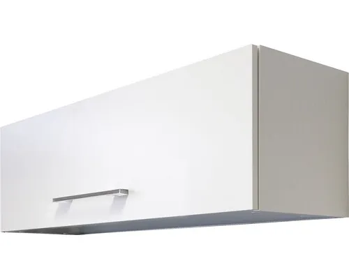 Flex Well Klapphängeschrank Varo 100 x 32 x 32 cm - Küchenschrank in elegantem Weiß matt, platzsparend und ideal für jede Küche, einfach zerlegbar für leichten Transport.