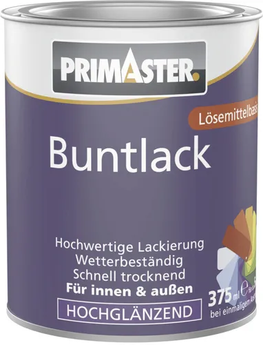 Primaster Buntlack 375 ml nussbaum hochglänzend