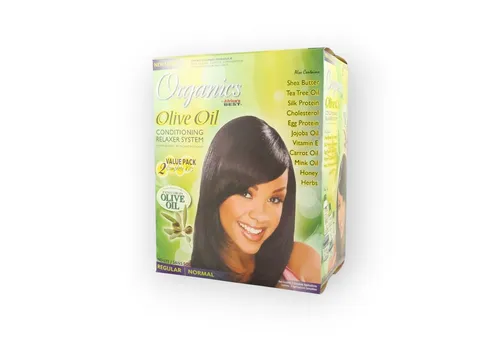 Africa's Best Haarspülung AB Originals Olive Relaxer Kit Regular-Super Double Pack