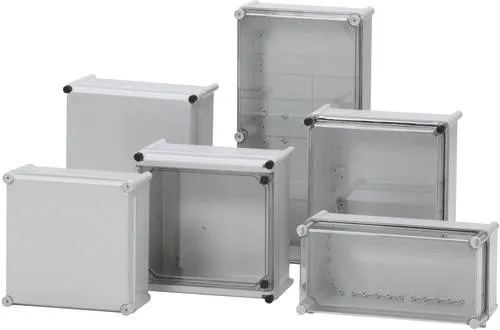 Fibox PC 2819 13G Installations-Gehäuse 278 x 188 x 130 Polycarbonat, Polyamid Lichtgrau (RAL 7035) 1St.