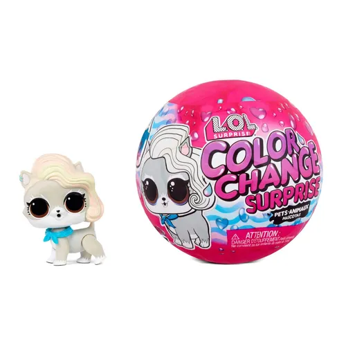 L.O.L. Surprise! Colour Change Surprise Pets. Haustier mit 6 Überraschungen zum