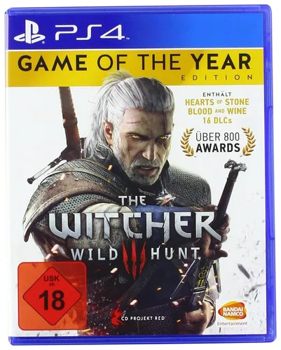 The Witcher 3: Wild Hunt Game of the Year Edition - PS4 - Games mit 50 Stunden zusätzlicher Story durch die Erweiterungen Hearts of Stone und Blood und Wine sowie technische Verbesserungen und neue Inhalte für ein unvergessliches Abenteuer.