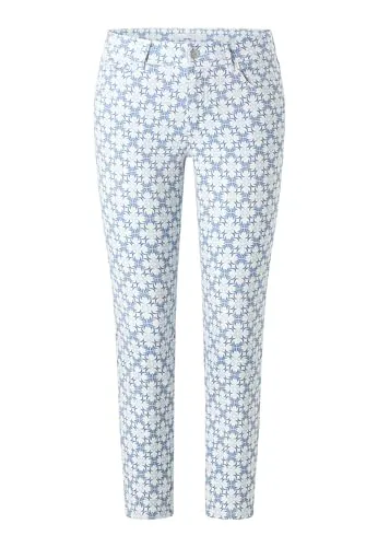 ANGELS 7/8 Hose Ornella mit floralem Print - Damen-Hosen, modische 7/8 Länge mit trendigem floralem Print für einen frischen Look im Alltag.
