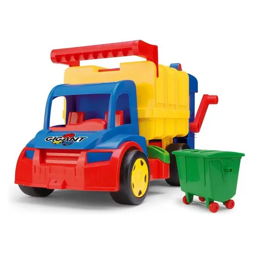 Wader Riesiger Müllwagen (45964390) - Spielzeugauto für Kinder, mit beweglichem Kipper und realistischem Design für kreatives Spielen und Rollenspiele.