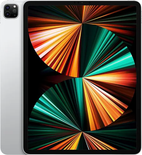 Apple iPad Pro (2021) 2TB - 12,9" WiFi Tablet in Silber - Tablet der 5. Generation mit 2TB Speicher, leistungsstarkem Apple M1 Chip und beeindruckendem 12,9" Liquid Retina Display für kreative Profis und Multimedia-Enthusiasten.