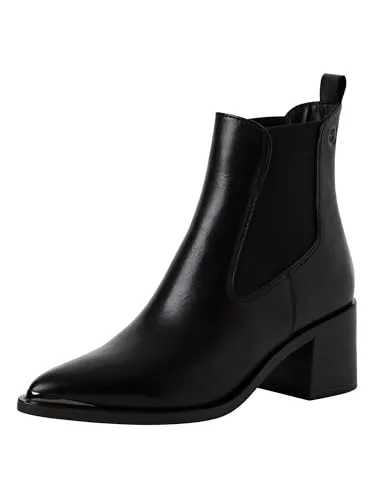 Tamaris Damen 1-25301-45 Chelsea-Stiefel - Wanderschuhe mit modernem Chic und optimalem Komfort. Die Stiefelette bietet eine Touchit-Funktion für individuelle Anpassung und elastische Einsätze für müheloses An- und Ausziehen.