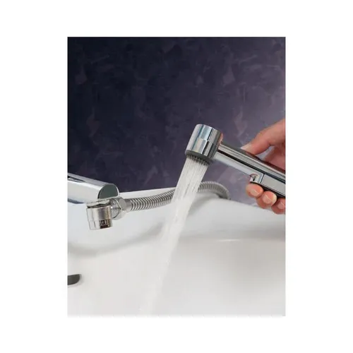 EISL DX25 Waschbeckenbrause mit Schlauch und Adapter - Vielseitige Handbrause für Küche, Bad und Werkstatt. Ideal zum Nachrüsten, mit Anti-Kalk-Noppen für einfache Reinigung und einfacher Montage durch komplettes Set.