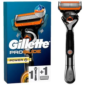 Gillette Nassrasierer Fusion5 ProGlide Power, für Herren, mit Mikroimpulsen, mit 1 Klinge