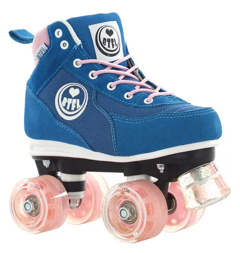 BTFL JOYCE Rollschuh - 40 - Inliner mit hohem Tragekomfort und perfekten Halt, ideal für Freestyle und Disco. Erhältlich in 7 Designs, mit weichen 82a Rollen für Outdoor und Rollschuhbahn.