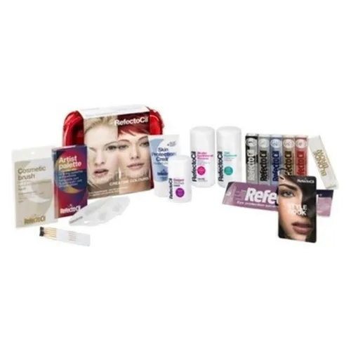Refectocil Starter Kit Creative Colours (Blau, Blond, Braun, Grau, Rot, Schwarz) (RefectoCil)
