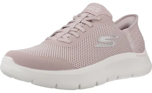 Skechers Damen Sneakers, Mauve Textile Trim, 39 EU - Damen-Sneaker mit Hands Free Slip-Ins für müheloses Anziehen und exklusivem Fersenkissen für sicheren Halt. Genießen Sie die leichte ULTRA GO-Dämpfung und den Komfort der Air-Cooled Memory Foam Innensohle.