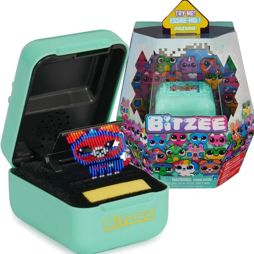 Bitzee 2023-15 Digitale Haustiere - Interaktives Spielzeug in Mint, 15 virtuelle Tiere zum Spielen und Pflegen, ideal für Kinder ab 5 Jahren