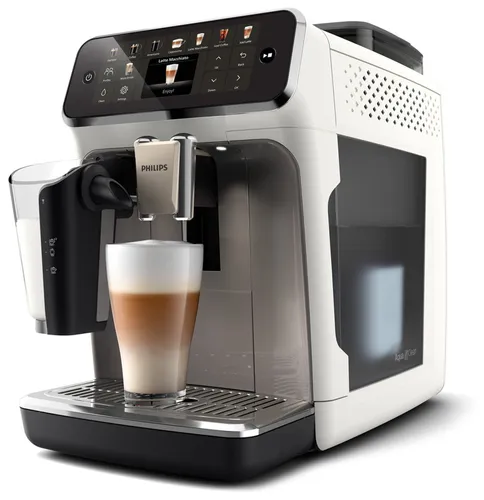 PHILIPS 5500 EP5545/70 Automatische Espressomaschine - Espresso- & Kaffeemaschine mit 20 Getränken, SilentBrew-Technologie für leisen Betrieb und schnellem Kaffee, ideal für Kaffeeliebhaber.