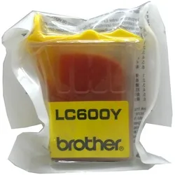 Original Brother Tinten Patrone LC 600Y gelb für MFC 580 590 890 Blister