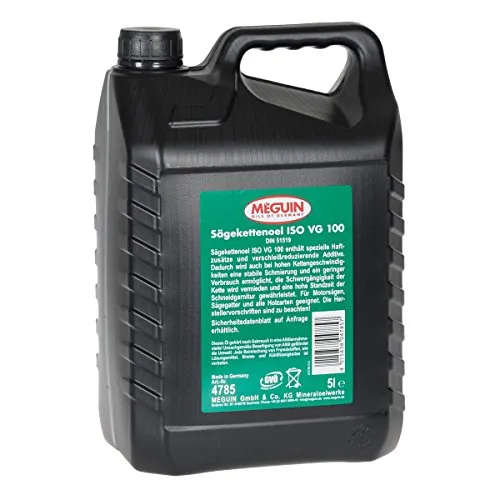 Sägekettenöl 5L Meguin Made in Germany Kettenöl Sägekettenhaftöl 5L